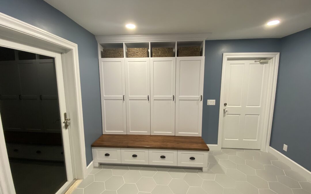 Building Custom Mudroom Lockers