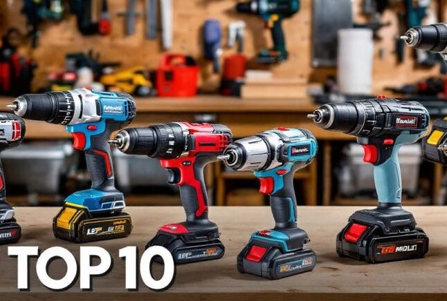 Top 10 Cordless Power Drills for 2024