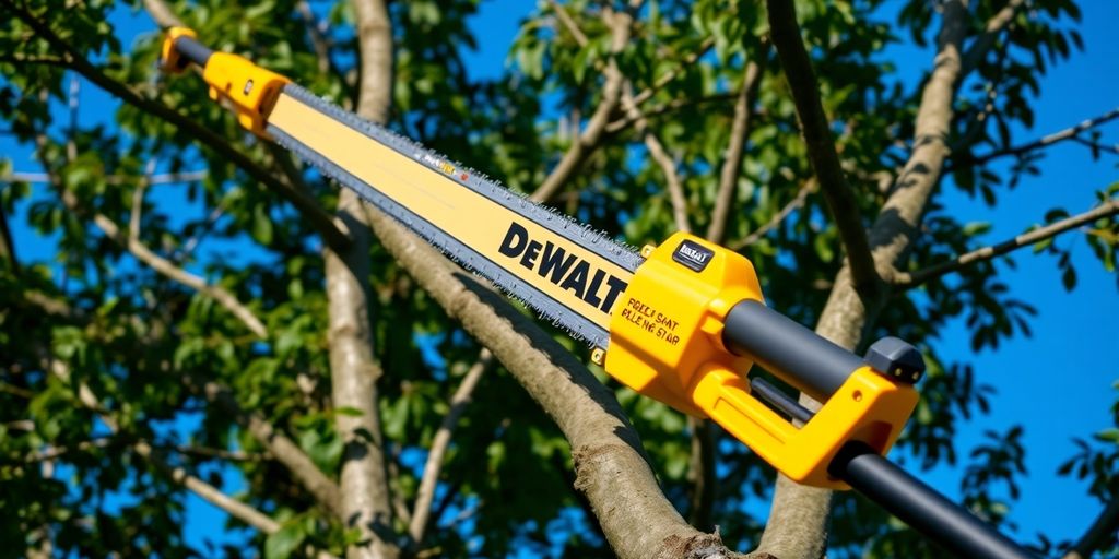 Cut Off Limbs With This DeWalt Pole Saw